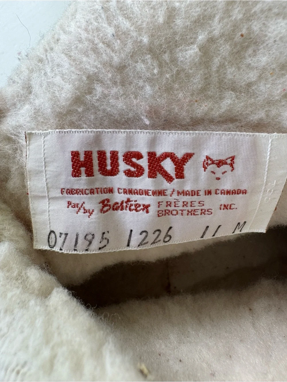 Vintage Banff Bastian Husky Leather Snow Boots